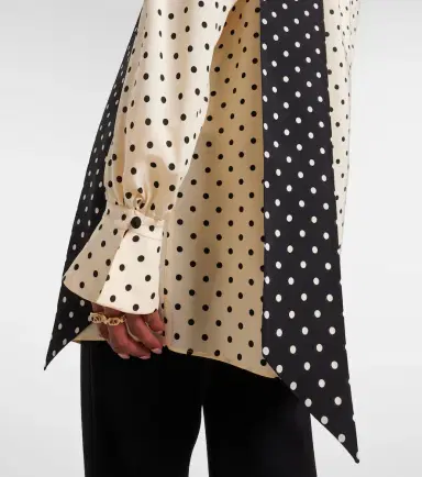 Valentino Plusdepois silk crêpe de chine blouse | Thumbnail 6 Valentino Plusdepois silk crêpe de chine blouse | Thumbnail 6