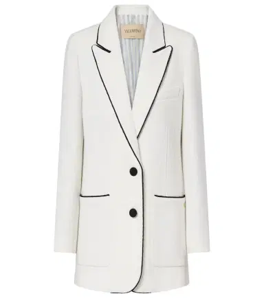 Valentino Cotton tweed jacket | Thumbnail 1 Valentino Cotton tweed jacket | Thumbnail 1