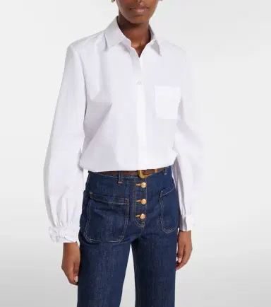 Valentino Bow-detail cotton poplin shirt | Thumbnail 7 Valentino Bow-detail cotton poplin shirt | Thumbnail 7