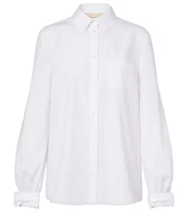Valentino Bow-detail cotton poplin shirt | Thumbnail 1 Valentino Bow-detail cotton poplin shirt | Thumbnail 1