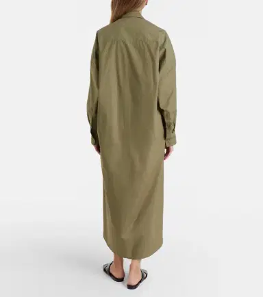 The Frankie Shop Bloom cotton poplin shirt dress | Thumbnail 6 The Frankie Shop Bloom cotton poplin shirt dress | Thumbnail 6
