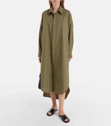 The Frankie Shop Bloom cotton poplin shirt dress | Thumbnail 7 The Frankie Shop Bloom cotton poplin shirt dress | Thumbnail 7