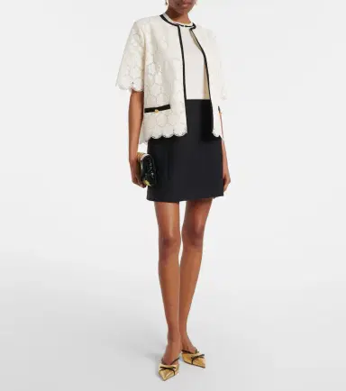 Valentino Crepe Couture miniskirt | Thumbnail 5 Valentino Crepe Couture miniskirt | Thumbnail 5