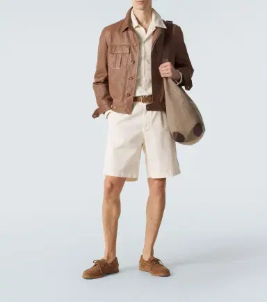 Brunello Cucinelli Cotton shorts | Thumbnail 3 Brunello Cucinelli Cotton shorts | Thumbnail 3