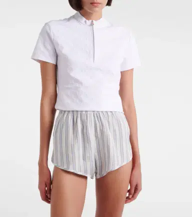 Gucci Interlocking G silk jacquard shorts | Thumbnail 3 Gucci Interlocking G silk jacquard shorts | Thumbnail 3