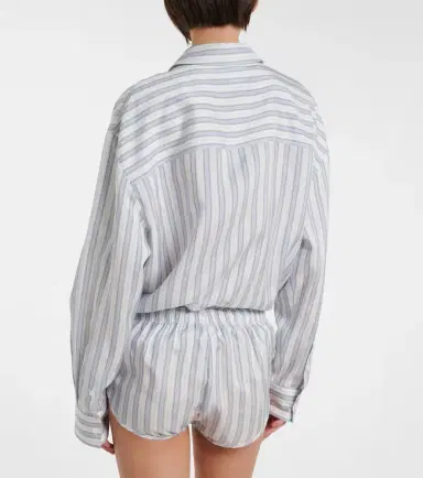 Gucci Interlocking G silk jacquard shorts | Thumbnail 4 Gucci Interlocking G silk jacquard shorts | Thumbnail 4