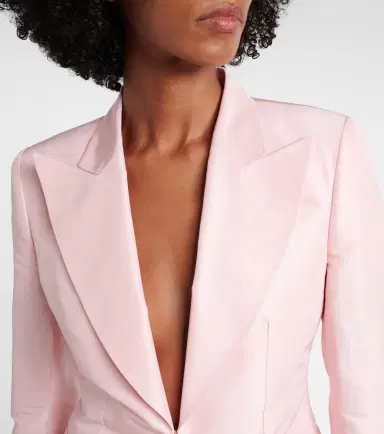 Gucci Silk faille blazer | Thumbnail 4 Gucci Silk faille blazer | Thumbnail 4