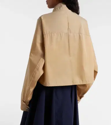 Prada Re-Nylon cropped jacket | Thumbnail 5 Prada Re-Nylon cropped jacket | Thumbnail 5