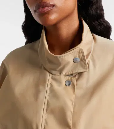 Prada Re-Nylon cropped jacket | Thumbnail 6 Prada Re-Nylon cropped jacket | Thumbnail 6