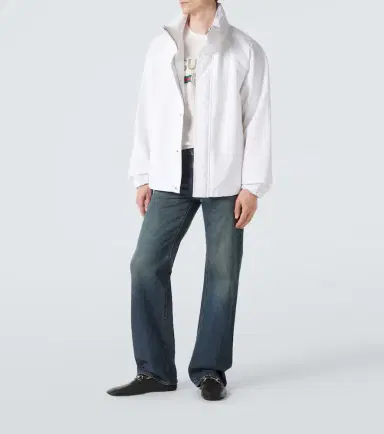 Gucci Cotton canvas blouson jacket | Thumbnail 6 Gucci Cotton canvas blouson jacket | Thumbnail 6