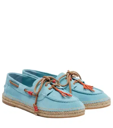 Aquazzura Seafarer beaded suede espadrilles | Thumbnail 1 Aquazzura Seafarer beaded suede espadrilles | Thumbnail 1
