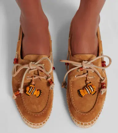 Aquazzura Seafarer beaded suede espadrilles | Thumbnail 6 Aquazzura Seafarer beaded suede espadrilles | Thumbnail 6