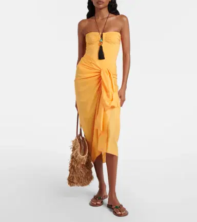 Eres Cabine cotton beach cover-up | Thumbnail 5 Eres Cabine cotton beach cover-up | Thumbnail 5
