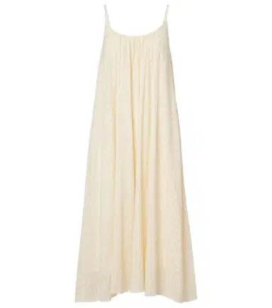 Eres Confidentielle silk and cotton midi dress | Thumbnail 1 Eres Confidentielle silk and cotton midi dress | Thumbnail 1