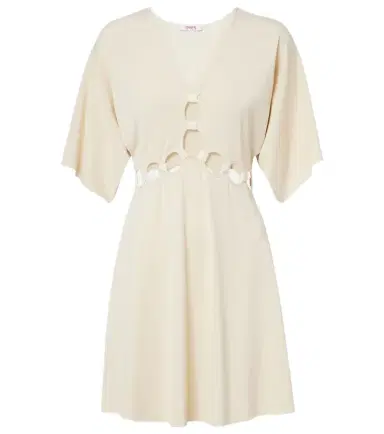Eres Connection cutout jersey minidress | Thumbnail 1 Eres Connection cutout jersey minidress | Thumbnail 1