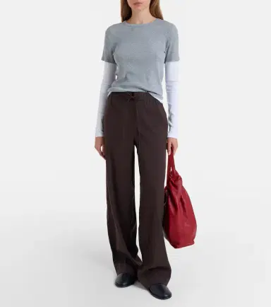 Vince Linen and rayon-blend wide-leg pants | Thumbnail 6 Vince Linen and rayon-blend wide-leg pants | Thumbnail 6