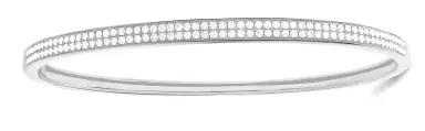 Wish Fine Jewelry 1.00ct Diamond 18K Gold Bangle Bracelet | Thumbnail 1 Wish Fine Jewelry 1.00ct Diamond 18K Gold Bangle Bracelet | Thumbnail 1