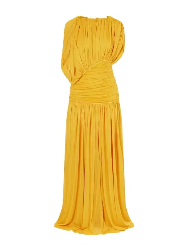 Gathered Chiffon Gown Gathered Chiffon Gown