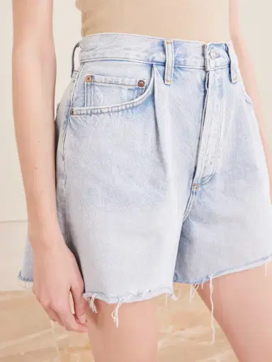AGOLDE Rhoda Frayed Organic Denim Shorts | Thumbnail 5 AGOLDE Rhoda Frayed Organic Denim Shorts | Thumbnail 5
