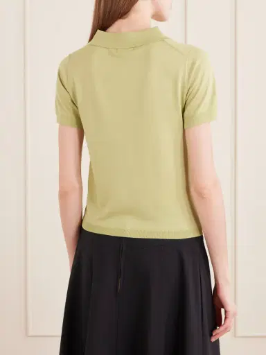 STILL HERE Daughter Jersey Polo Shirt | Thumbnail 4 STILL HERE Daughter Jersey Polo Shirt | Thumbnail 4