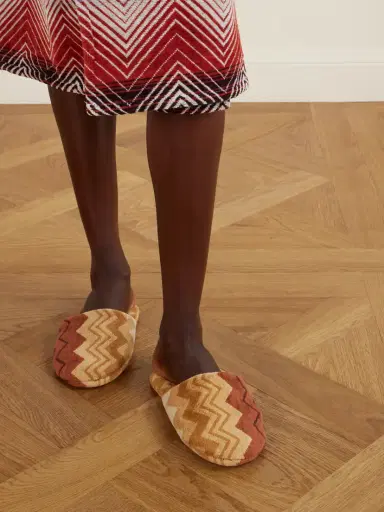 Missoni Home Giacomo Striped Cotton-terry Slippers | Thumbnail 2 Missoni Home Giacomo Striped Cotton-terry Slippers | Thumbnail 2