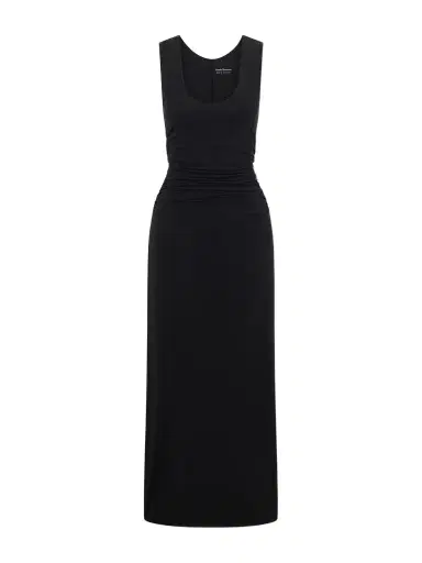 Another Tomorrow Ruched Stretch-jersey Maxi Dress | Thumbnail 1 Another Tomorrow Ruched Stretch-jersey Maxi Dress | Thumbnail 1