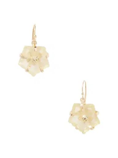 Jennifer Behr Lyanna Crystal-embellished Gold-tone Quartz Earrings | Thumbnail 1 Jennifer Behr Lyanna Crystal-embellished Gold-tone Quartz Earrings | Thumbnail 1