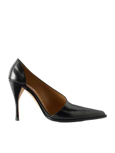 Calvin Klein Collection Rea Leather Pumps | Thumbnail 1 Calvin Klein Collection Rea Leather Pumps | Thumbnail 1