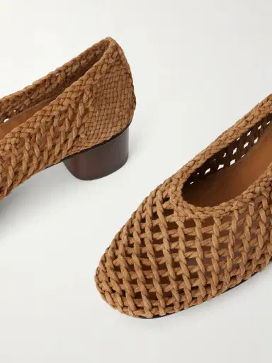 Le Monde Béryl Woven 40 Suede Pumps | Thumbnail 5 Le Monde Béryl Woven 40 Suede Pumps | Thumbnail 5