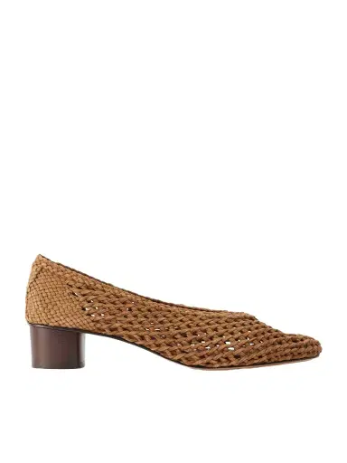 Le Monde Béryl Woven 40 Suede Pumps | Thumbnail 1 Le Monde Béryl Woven 40 Suede Pumps | Thumbnail 1