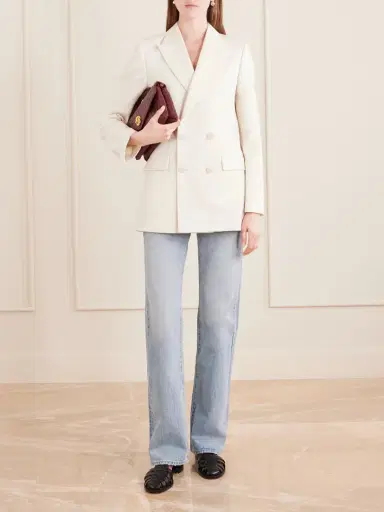 Nili Lotan Weston Double-breasted Wool-gabardine Blazer | Thumbnail 2 Nili Lotan Weston Double-breasted Wool-gabardine Blazer | Thumbnail 2