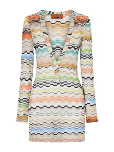 Missoni Striped Crochet-knit Coverup | Thumbnail 1 Missoni Striped Crochet-knit Coverup | Thumbnail 1