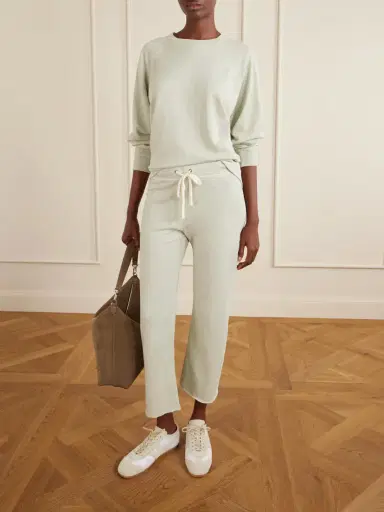 James Perse Supima Cotton-terry Sweatshirt | Thumbnail 2 James Perse Supima Cotton-terry Sweatshirt | Thumbnail 2