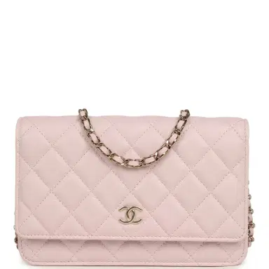 Chanel Chanel Wallet On Chain WOC Light Pink Caviar Light Gold Hardware | Thumbnail 1 Chanel Chanel Wallet On Chain WOC Light Pink Caviar Light Gold Hardware | Thumbnail 1