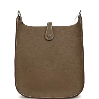 HERMÈS Hermes Evelyne Sellier TPM Etoupe Epsom Palladium Hardware | Thumbnail 4 HERMÈS Hermes Evelyne Sellier TPM Etoupe Epsom Palladium Hardware | Thumbnail 4