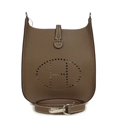 HERMÈS Hermes Evelyne Sellier TPM Etoupe Epsom Palladium Hardware | Thumbnail 1 HERMÈS Hermes Evelyne Sellier TPM Etoupe Epsom Palladium Hardware | Thumbnail 1