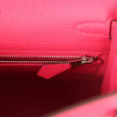 HERMÈS Hermes Kelly Retourne 25 Rose Mexico Togo Palladium Hardware | Thumbnail 9 HERMÈS Hermes Kelly Retourne 25 Rose Mexico Togo Palladium Hardware | Thumbnail 9