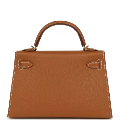 HERMÈS Hermes Kelly Sellier 20 Gold Epsom Gold Hardware | Thumbnail 4 HERMÈS Hermes Kelly Sellier 20 Gold Epsom Gold Hardware | Thumbnail 4