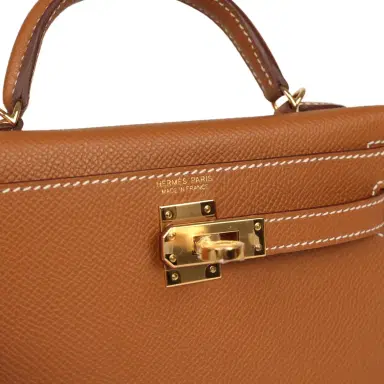 HERMÈS Hermes Kelly Sellier 20 Gold Epsom Gold Hardware | Thumbnail 7 HERMÈS Hermes Kelly Sellier 20 Gold Epsom Gold Hardware | Thumbnail 7