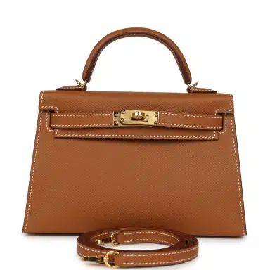 HERMÈS Hermes Kelly Sellier 20 Gold Epsom Gold Hardware | Thumbnail 1 HERMÈS Hermes Kelly Sellier 20 Gold Epsom Gold Hardware | Thumbnail 1