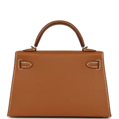 HERMÈS Hermes Kelly Sellier 20 Gold Epsom Gold Hardware | Thumbnail 4 HERMÈS Hermes Kelly Sellier 20 Gold Epsom Gold Hardware | Thumbnail 4