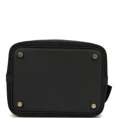 HERMÈS Hermes Picotin Cargo 18 Black Toile Goeland and Swift Gold Hardware | Thumbnail 6 HERMÈS Hermes Picotin Cargo 18 Black Toile Goeland and Swift Gold Hardware | Thumbnail 6
