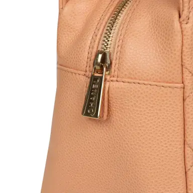 Chanel Vintage Chanel Petite Timeless CC Shopping Tote Pink Caviar Gold Hardware | Thumbnail 7 Chanel Vintage Chanel Petite Timeless CC Shopping Tote Pink Caviar Gold Hardware | Thumbnail 7