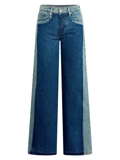 Hudson Jeans Women's Rylee Low-Rise Wide-Leg Jeans - Double Take - Size 34 | Thumbnail 1 Hudson Jeans Women's Rylee Low-Rise Wide-Leg Jeans - Double Take - Size 34 | Thumbnail 1