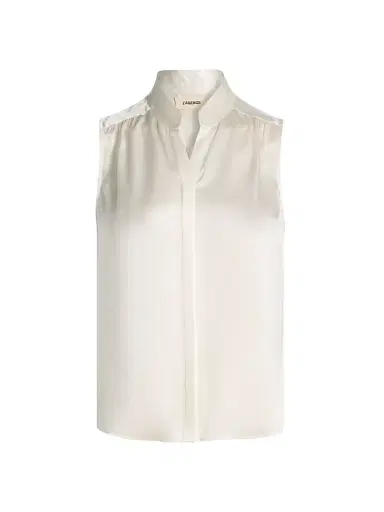 L'AGENCE Women's Phoebe Silk Sleeveless Blouse - | Thumbnail 1 L'AGENCE Women's Phoebe Silk Sleeveless Blouse - | Thumbnail 1