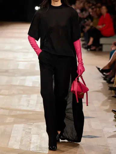 Balenciaga Asymmetric cotton-blend jersey T-shirt | Thumbnail 5 Balenciaga Asymmetric cotton-blend jersey T-shirt | Thumbnail 5