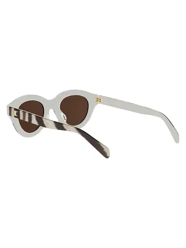 Celine Women's Triomphe Mini 47MM Oval Sunglasses | Thumbnail 4 Celine Women's Triomphe Mini 47MM Oval Sunglasses | Thumbnail 4