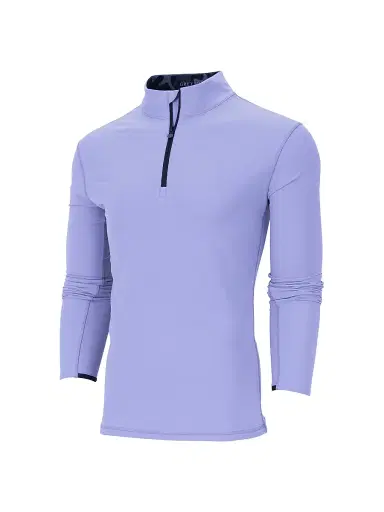 Greyson Men's Tate Stretch-Nylon Quarter-Zip Sweatshirt - Toadflax | Thumbnail 2 Greyson Men's Tate Stretch-Nylon Quarter-Zip Sweatshirt - Toadflax | Thumbnail 2