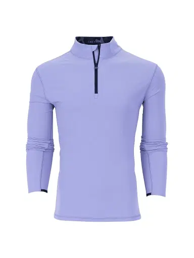 Greyson Men's Tate Stretch-Nylon Quarter-Zip Sweatshirt - Toadflax | Thumbnail 1 Greyson Men's Tate Stretch-Nylon Quarter-Zip Sweatshirt - Toadflax | Thumbnail 1