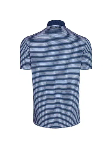 Greyson Men's Winoka Striped Polo Shirt - Falcon | Thumbnail 2 Greyson Men's Winoka Striped Polo Shirt - Falcon | Thumbnail 2